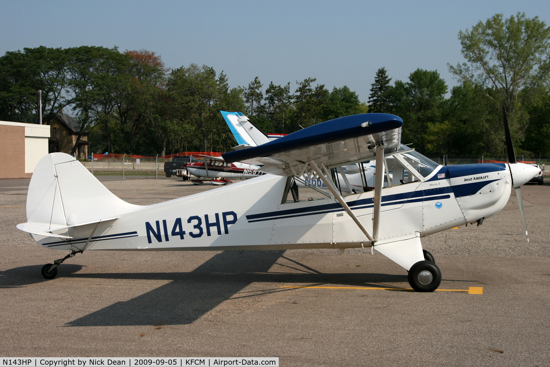 N143HP, 2004 Aviat A-1B Husky C/N NF0007, KFCM