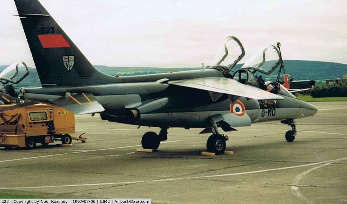 E23, Dassault-Dornier Alpha Jet E C/N E23, Dornier Alpha Jet - French A.F.