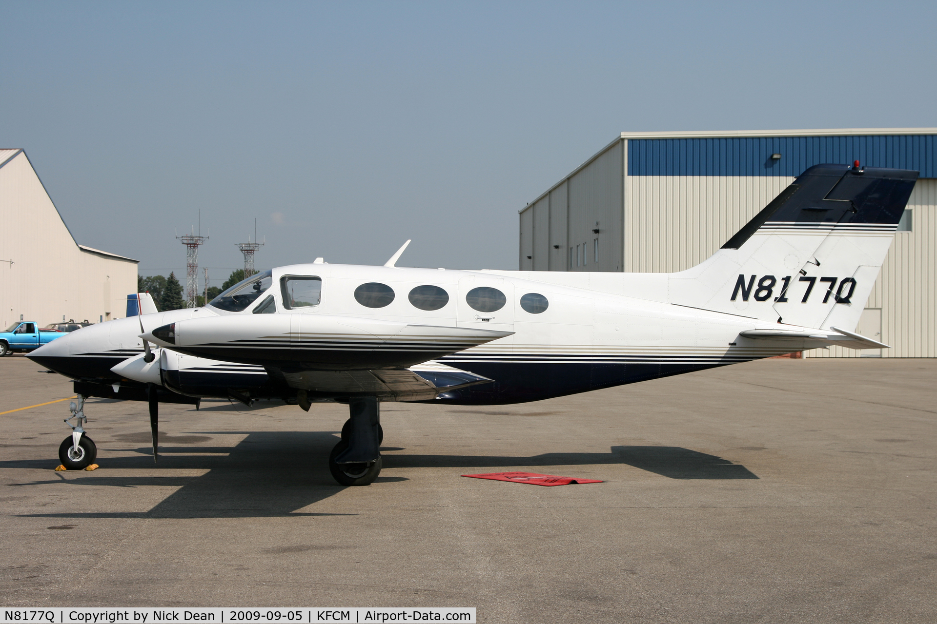 N8177Q, 1970 Cessna 414 Chancellor C/N 414-0077, KFCM