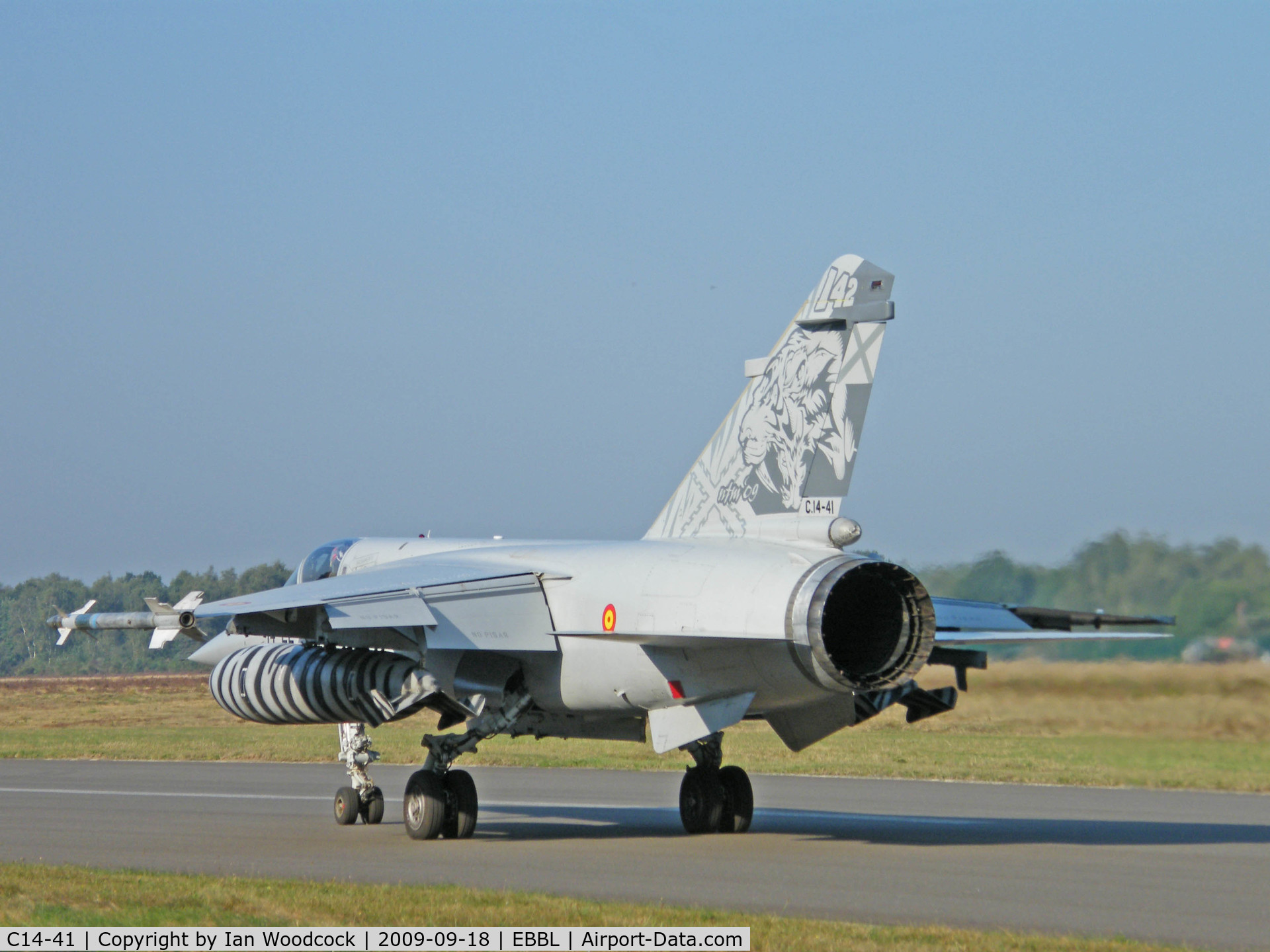 C14-41, Dassault Mirage F-1CE(M) C/N SPF141, Dassault Mirage F1/Spanish Air Force/Kleine Brogel