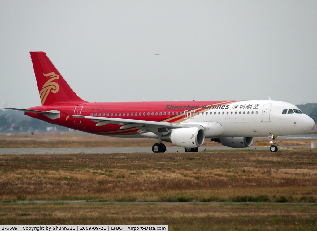 B-6589, 2009 Airbus A320-214 C/N 4028, Delivery day for this aircraft to Shenzhen