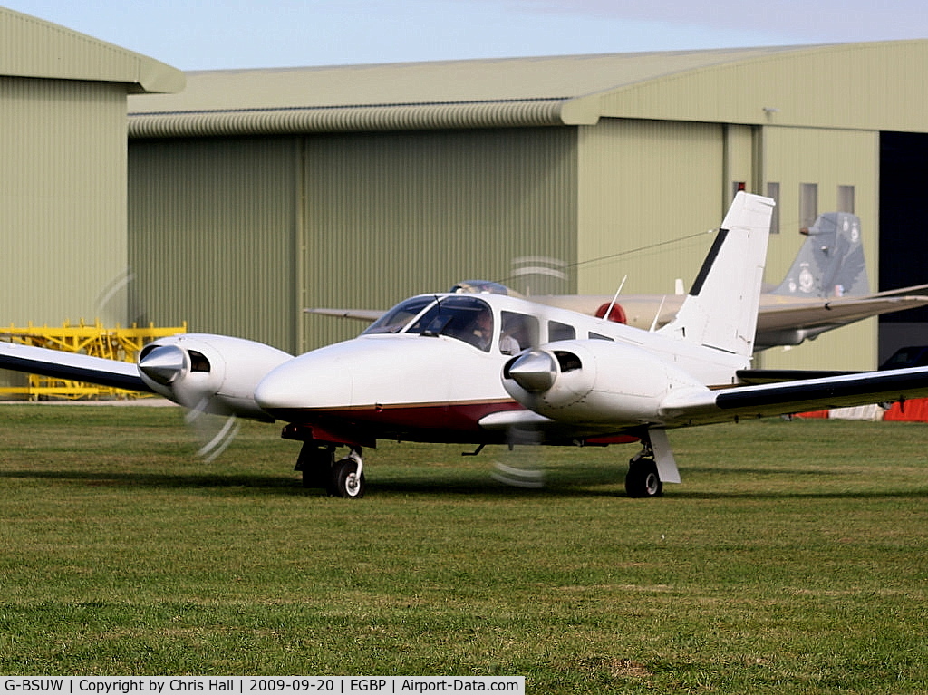 G-BSUW, 1977 Piper PA-34-200T Seneca II C/N 34-7870081, NPD Direct Ltd, Previous ID: N2360M