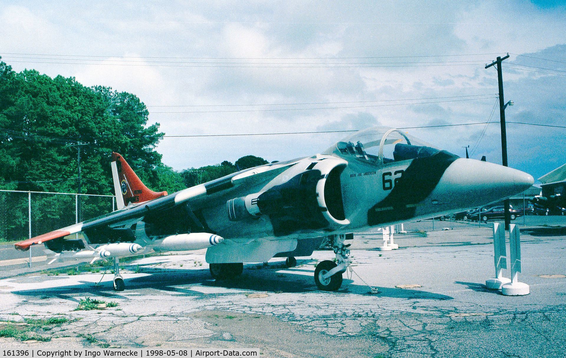 161396, 1981 McDonnell Douglas AV-8B Harrier II C/N 512001, BAe / McDonnell Douglas AV-8B Harrier II at the Patuxent Naval Air Museum, Lexington Park MD
