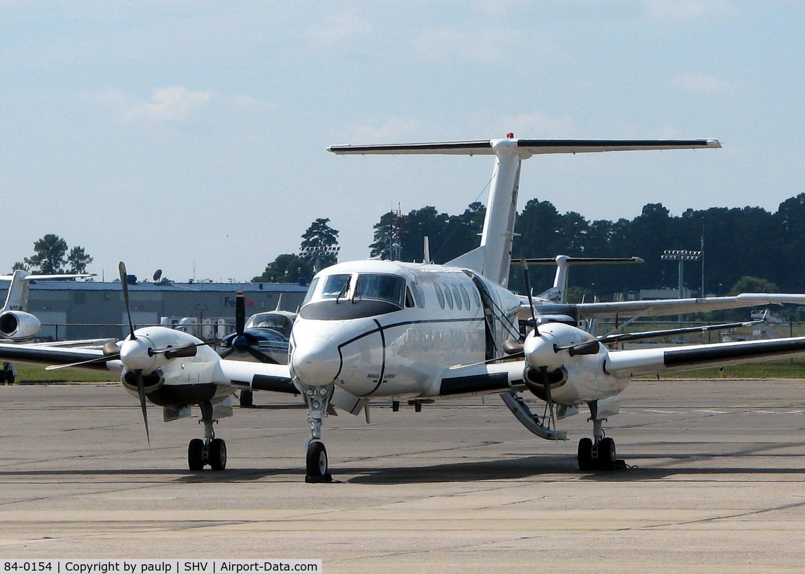 84-0154, Beech C-12F Huron C/N BL-084, At Shreveport Regional.