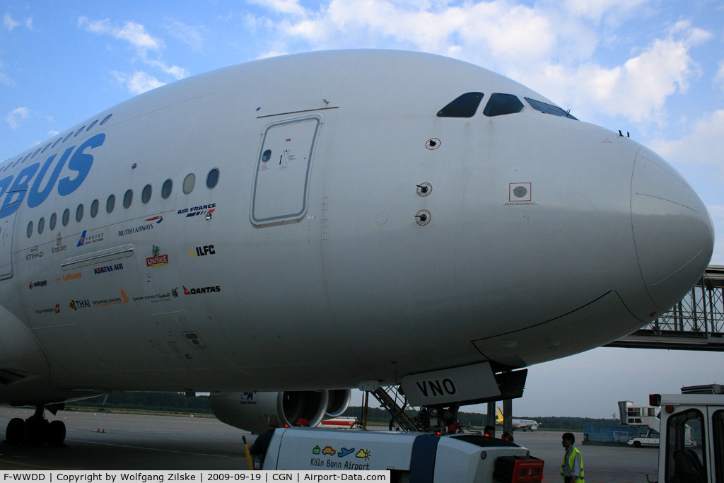 F-WWDD, 2005 Airbus A380-861 C/N 004, visitor