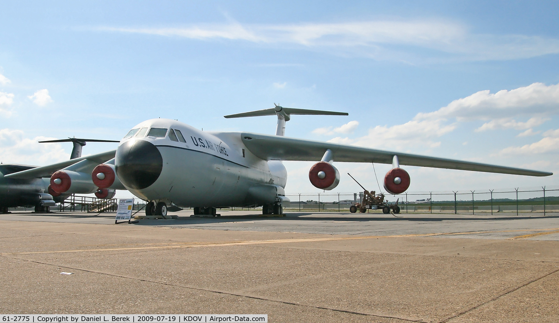 61-2775, 1963 Lockheed NC-141A Starlifter C/N 300-6001, This beauty is preserved at the Air Mobility Command Museum, Dover, DE.