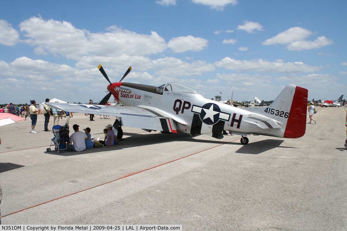 N351DM, 1944 North American P-51D Mustang C/N 122-40998 (44-74458), P-51D