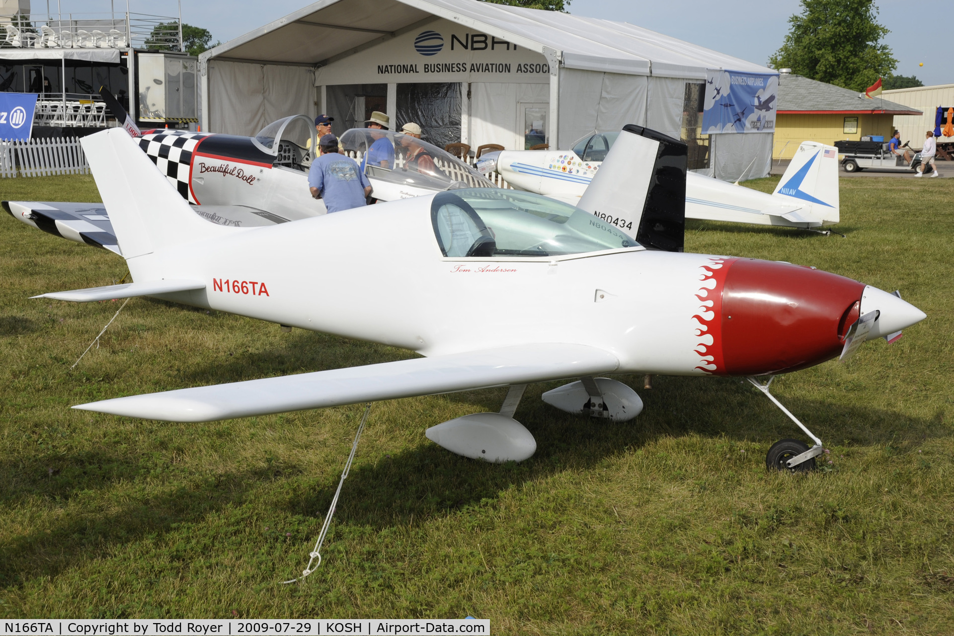 N166TA, 1987 Aero Designs Star-Lite C/N 166, Oshkosh EAA Fly-in 2009
