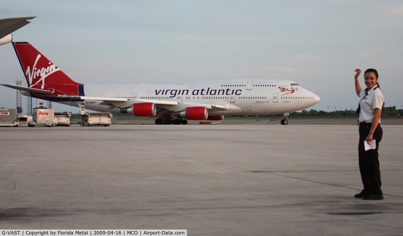 G-VAST, 1997 Boeing 747-41R C/N 28757, Virgin 747-400