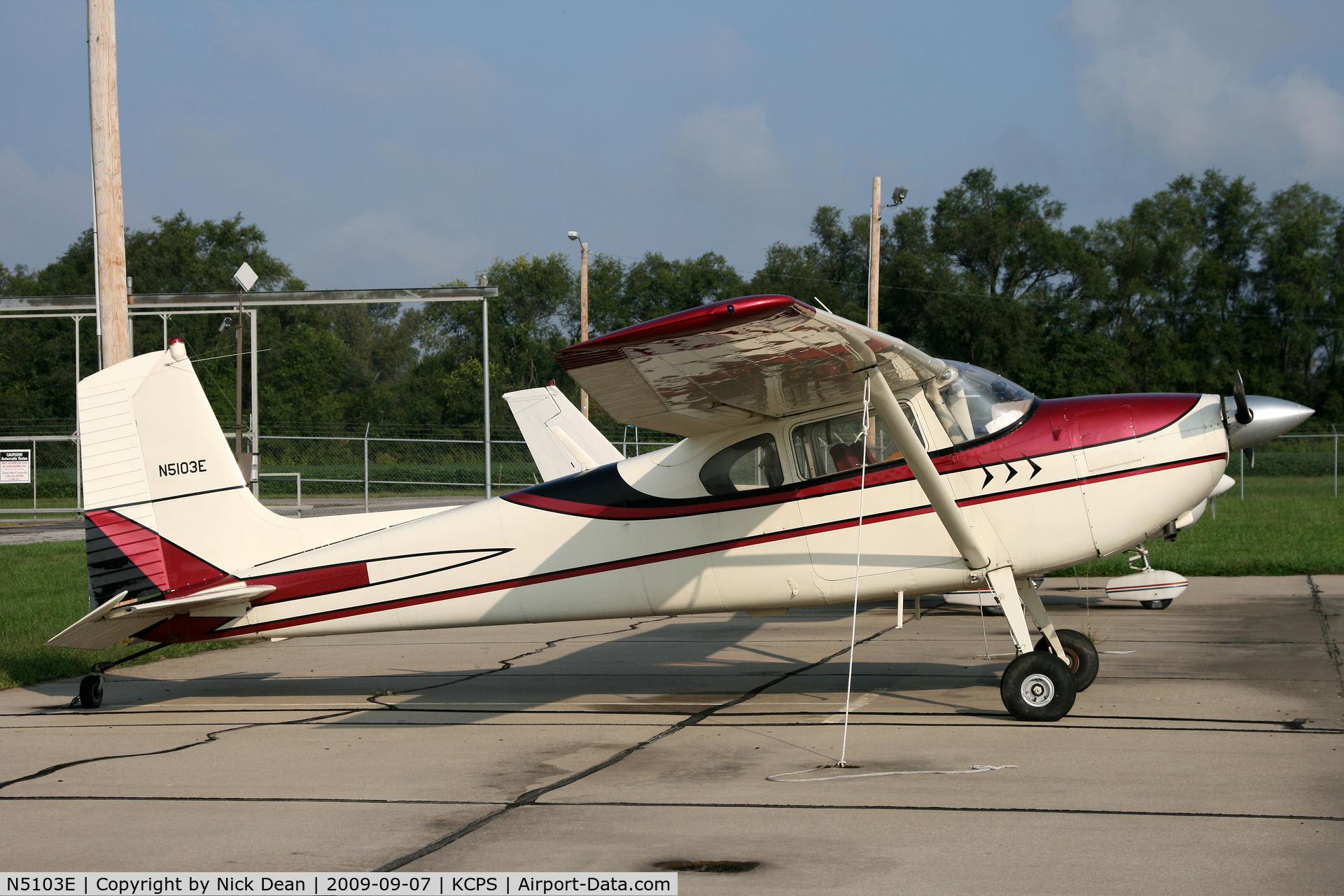 N5103E, 1958 Cessna 180B C/N 50403, KCPS