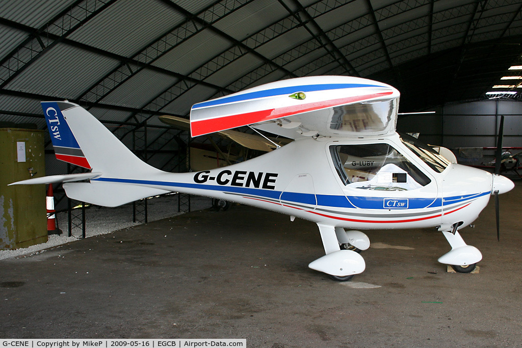 G-CENE, 2007 Flight Design CTSW C/N 8273, Barton based CTSW.