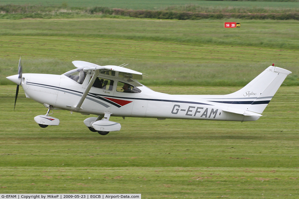 G-EFAM, 1999 Cessna 182S Skylane C/N 18280442, Barton resident.