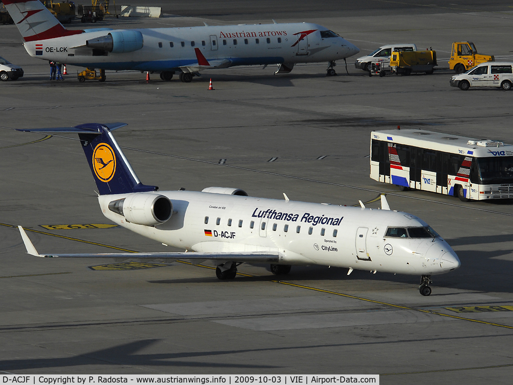 D-ACJF, 1996 Canadair CRJ-100LR (CL-600-2B19) C/N 7200, Lufthansa will replace its CRJ