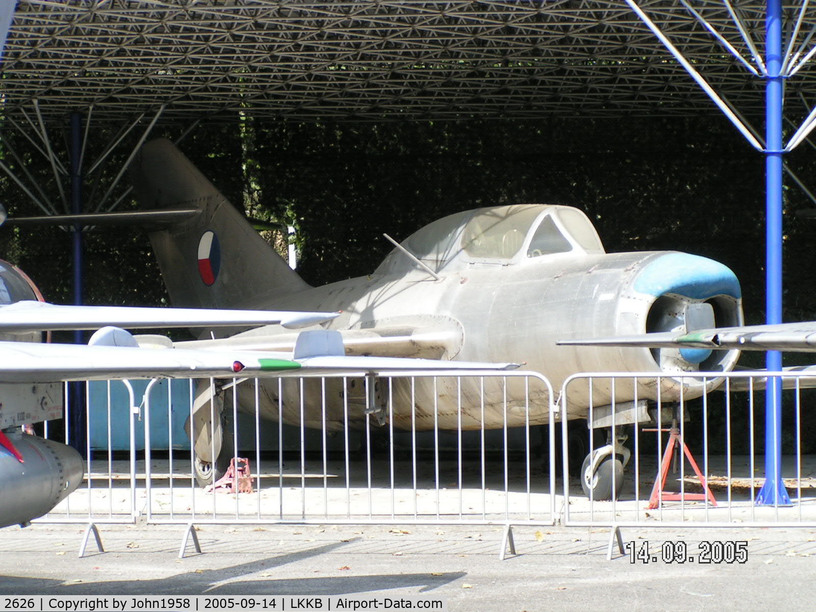 2626, Mikoyan-Gurevich MiG-15UTI C/N 722626, Mig 15UTI-P