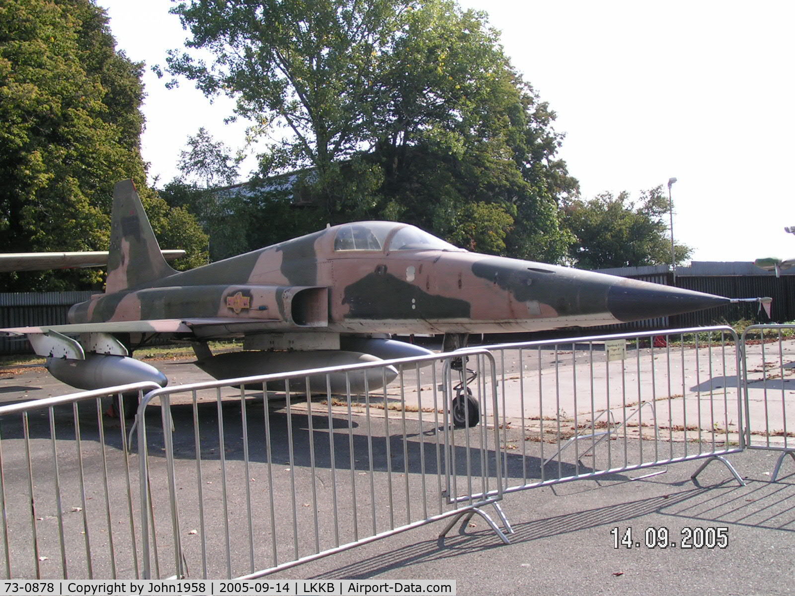 73-0878, Northrop F-5E Tiger II C/N R.1059, Northrop F-5, South Vietnamese Air Force colours