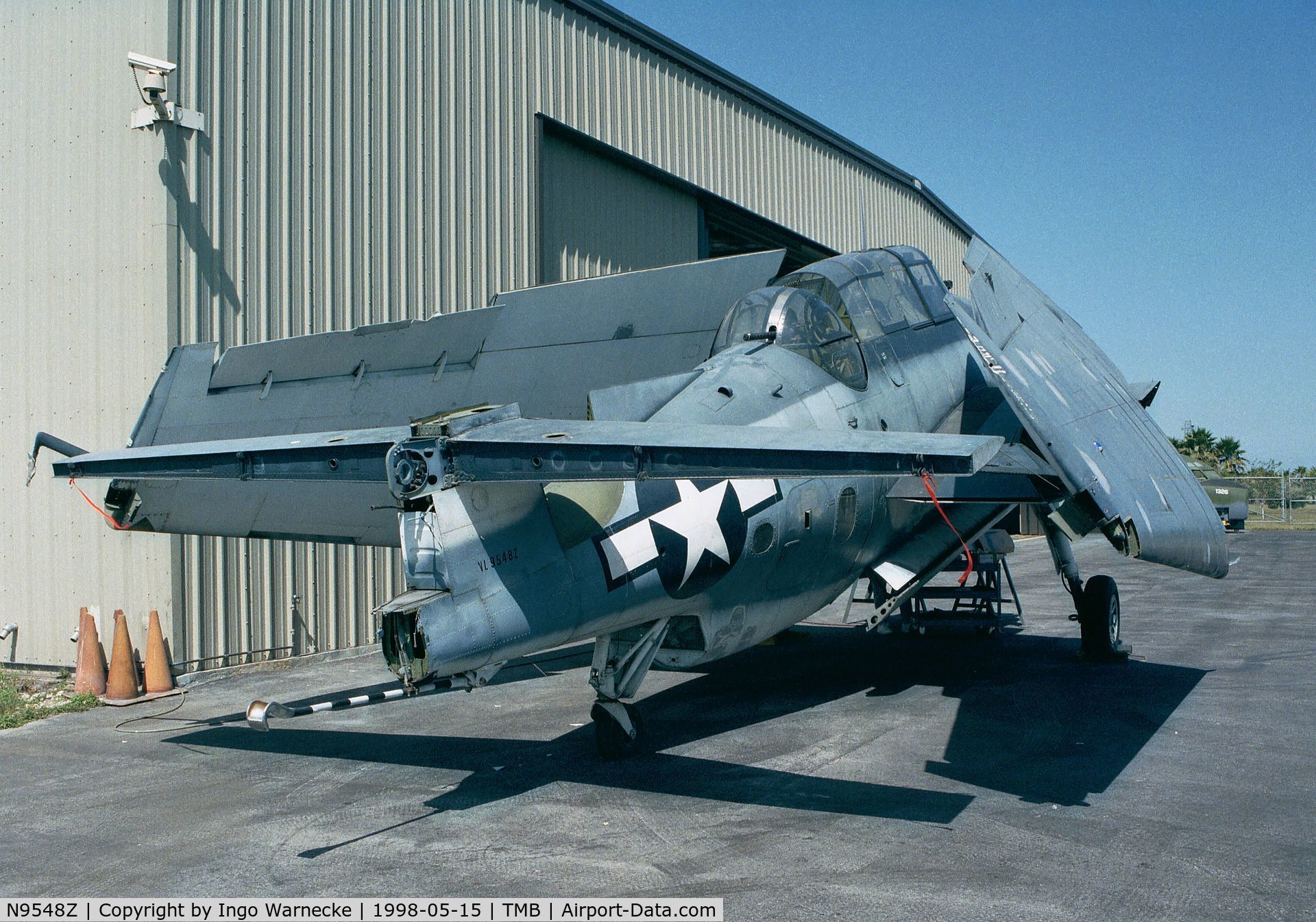 N9548Z, 1939 Grumman TBM-3E Avenger C/N 4503 (Bu91598), Grumman (General Motors) TBM-3E Avenger at Weeks Air Museum, Tamiami airport, Miami FL