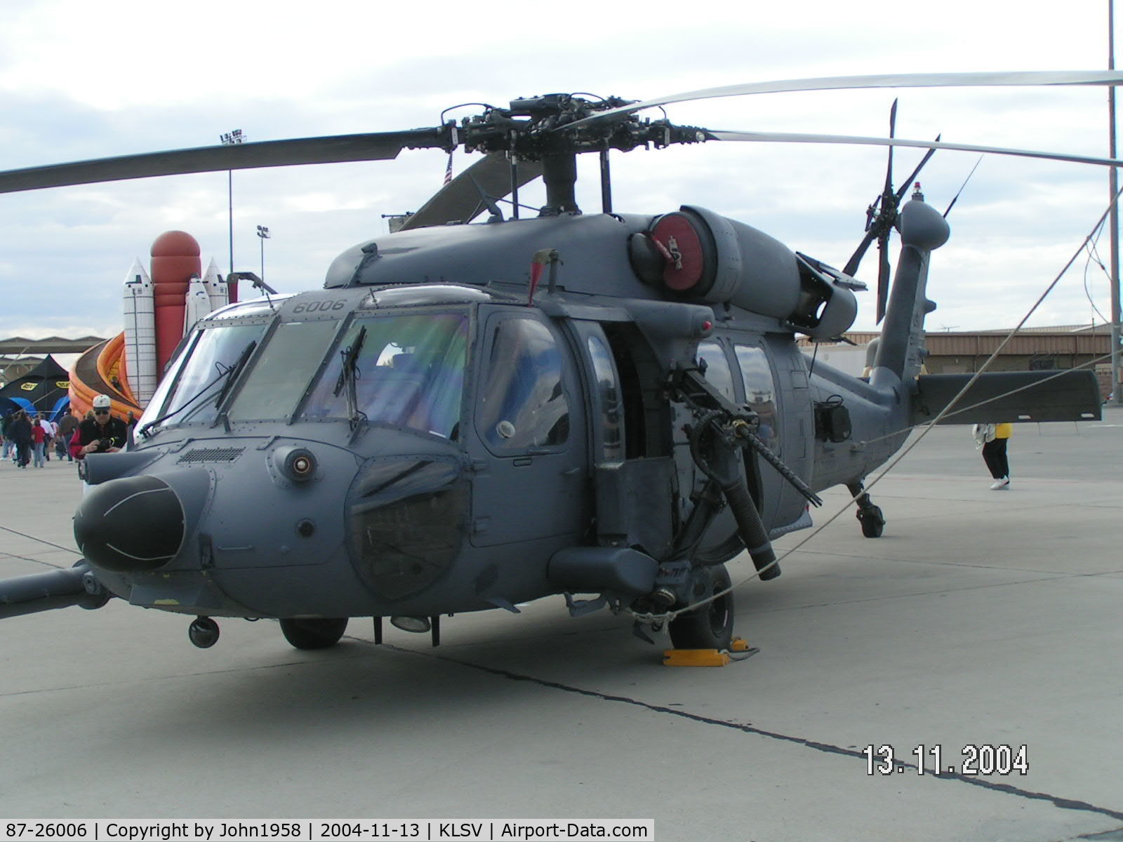87-26006, 1987 Sikorsky HH-60G Pave Hawk C/N 70-1205, MH-60