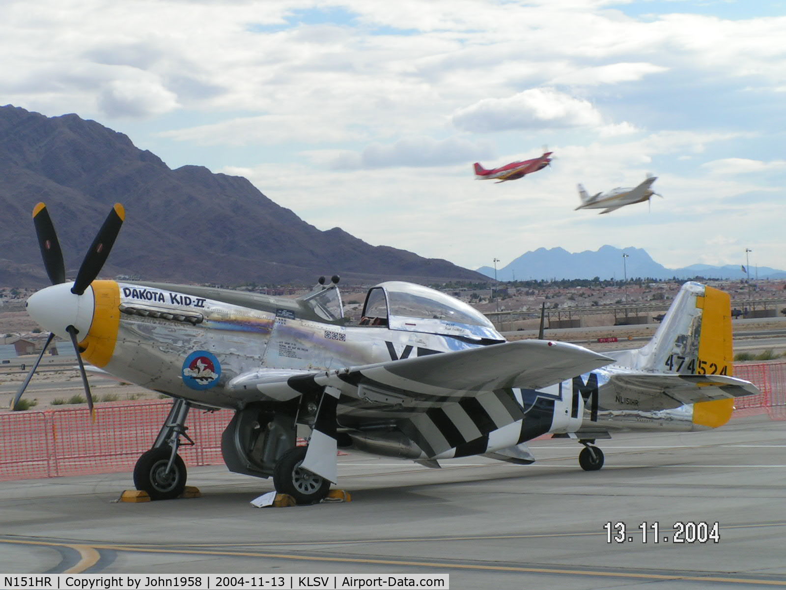 N151HR, 1945 North American P-51D Mustang C/N 12241064, Another P51