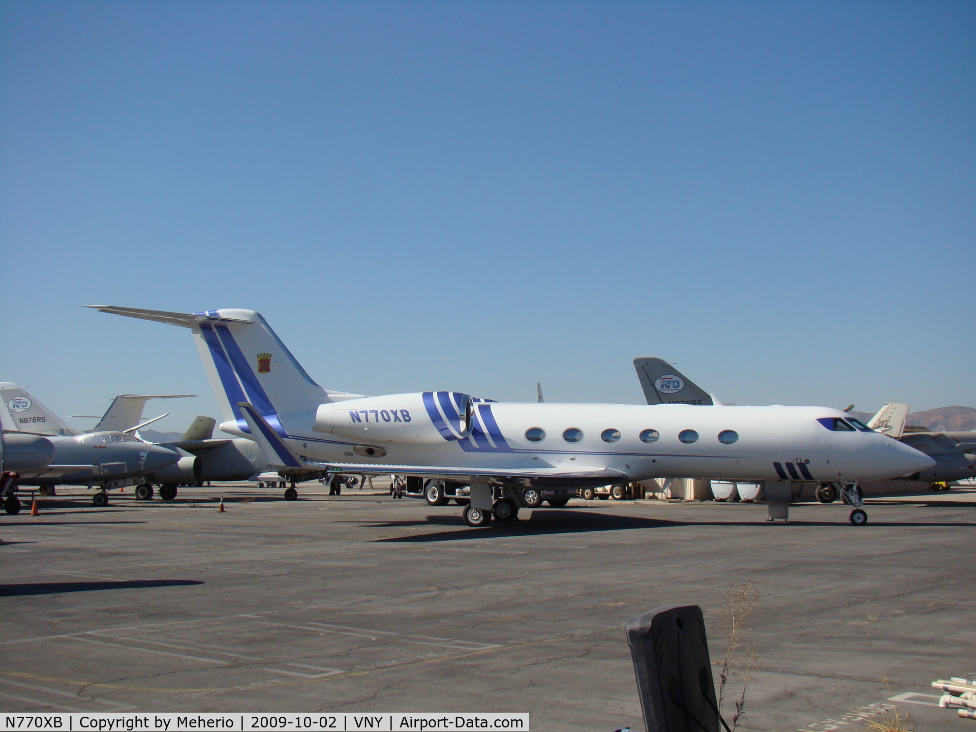 N770XB, 2008 Gulfstream Aerospace GIV-X (G450) C/N 4117, VNY Airport