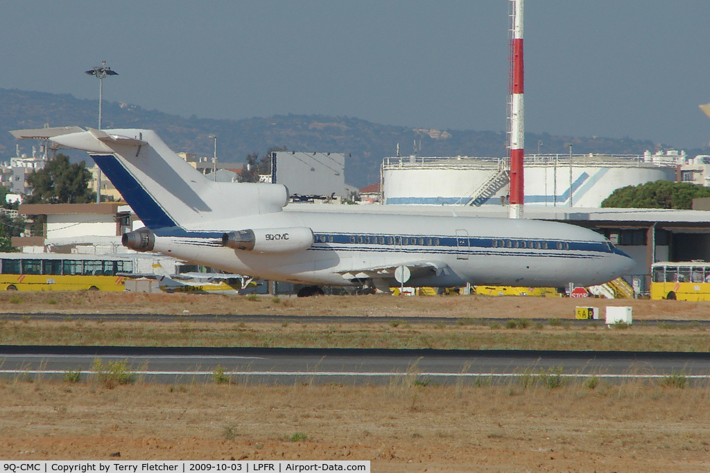 9Q-CMC, 1965 Boeing 727-30 C/N 18371, Long term stored B727 at Faro Airport