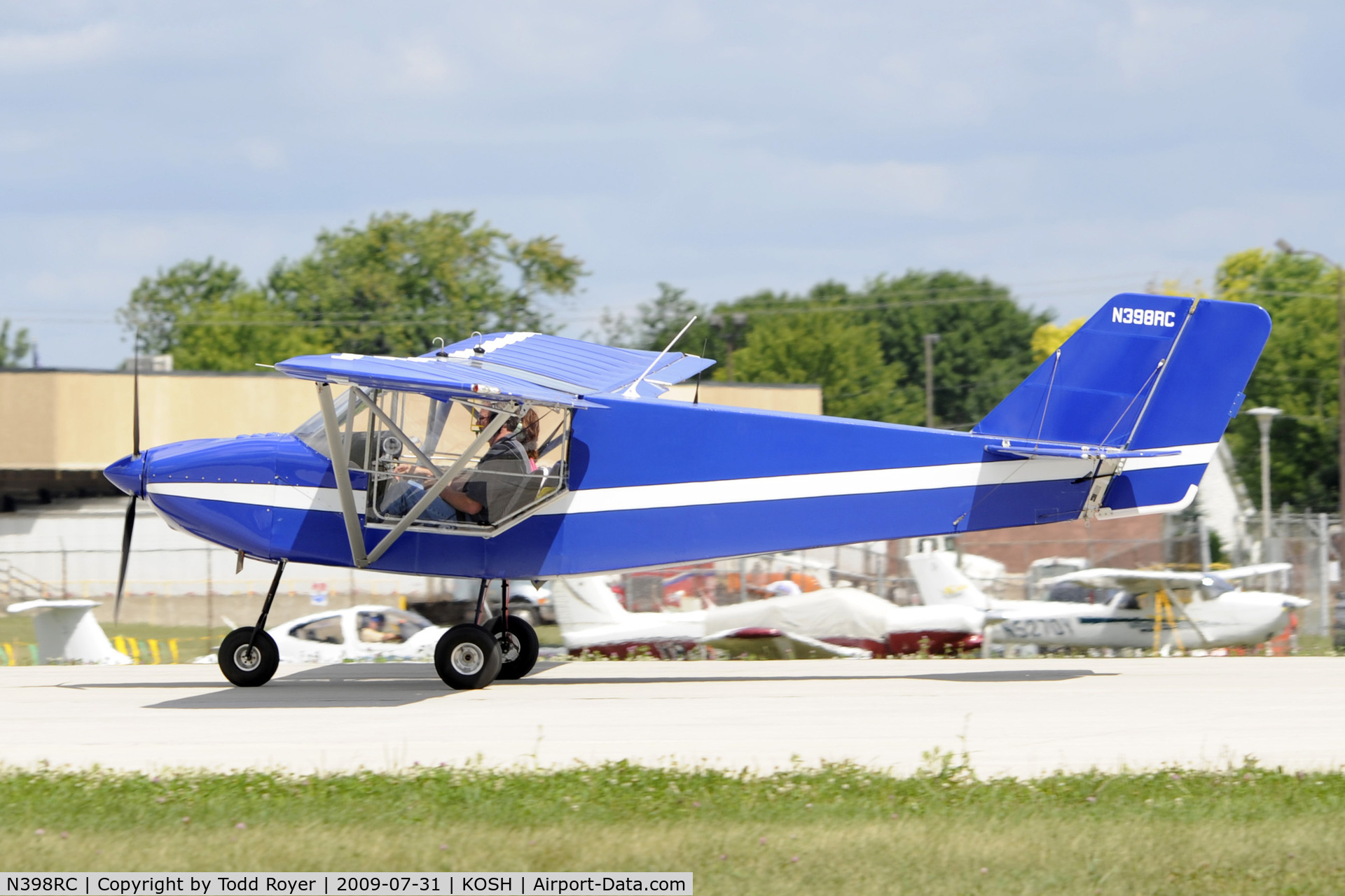 N398RC, Rans S-6ES Coyote II C/N 06031507, Landing 27 at OSH