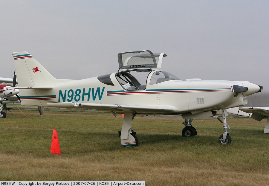 N98HW, 1998 Stoddard-Hamilton Glasair III C/N 3321, EAA AirVenture 2007