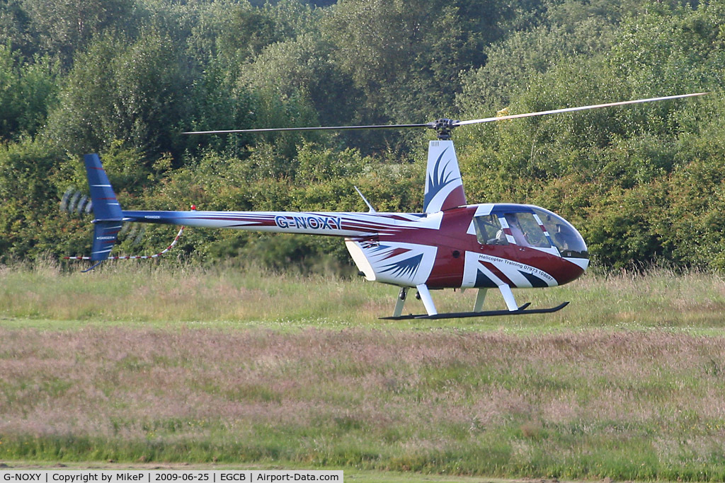G-NOXY, 2004 Robinson R44 Raven C/N 1421, Training North-side.