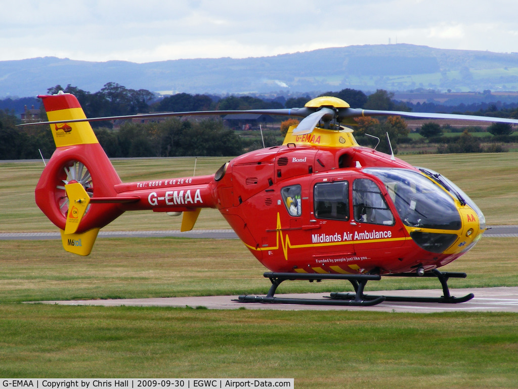 G-EMAA, 2005 Eurocopter EC-135T-2 C/N 0448, East Midland Air Ambulence