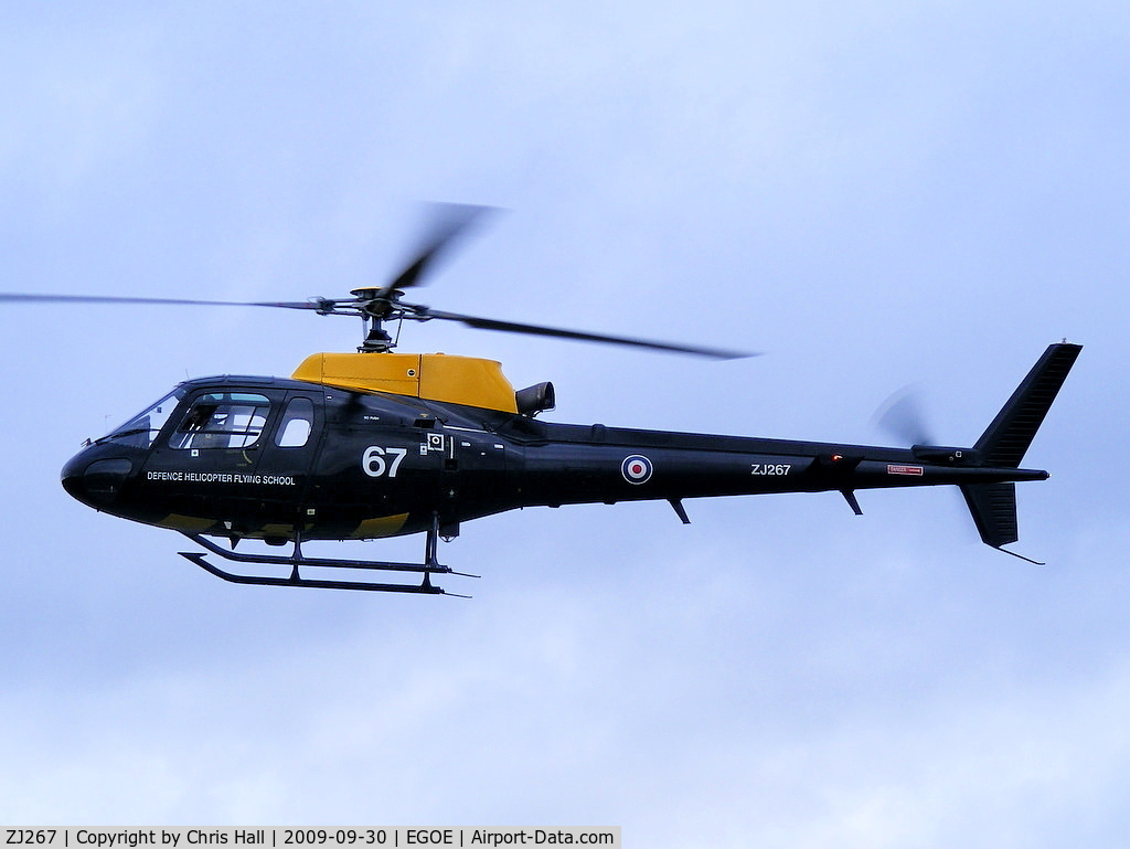 ZJ267, 1997 Eurocopter AS-350BB Squirrel HT1 Ecureuil C/N 2996, Defence Helicopter Flying School