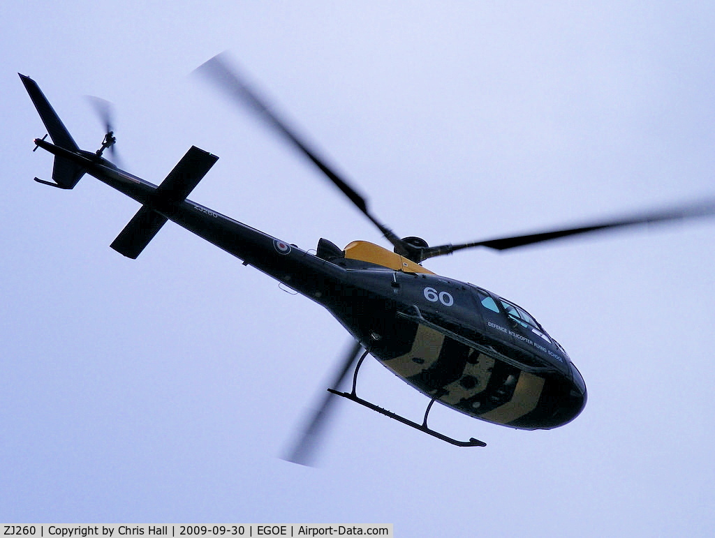 ZJ260, 1997 Eurocopter AS-350BB Squirrel HT1 Ecureuil C/N 2985, Defence Helicopter Flying School