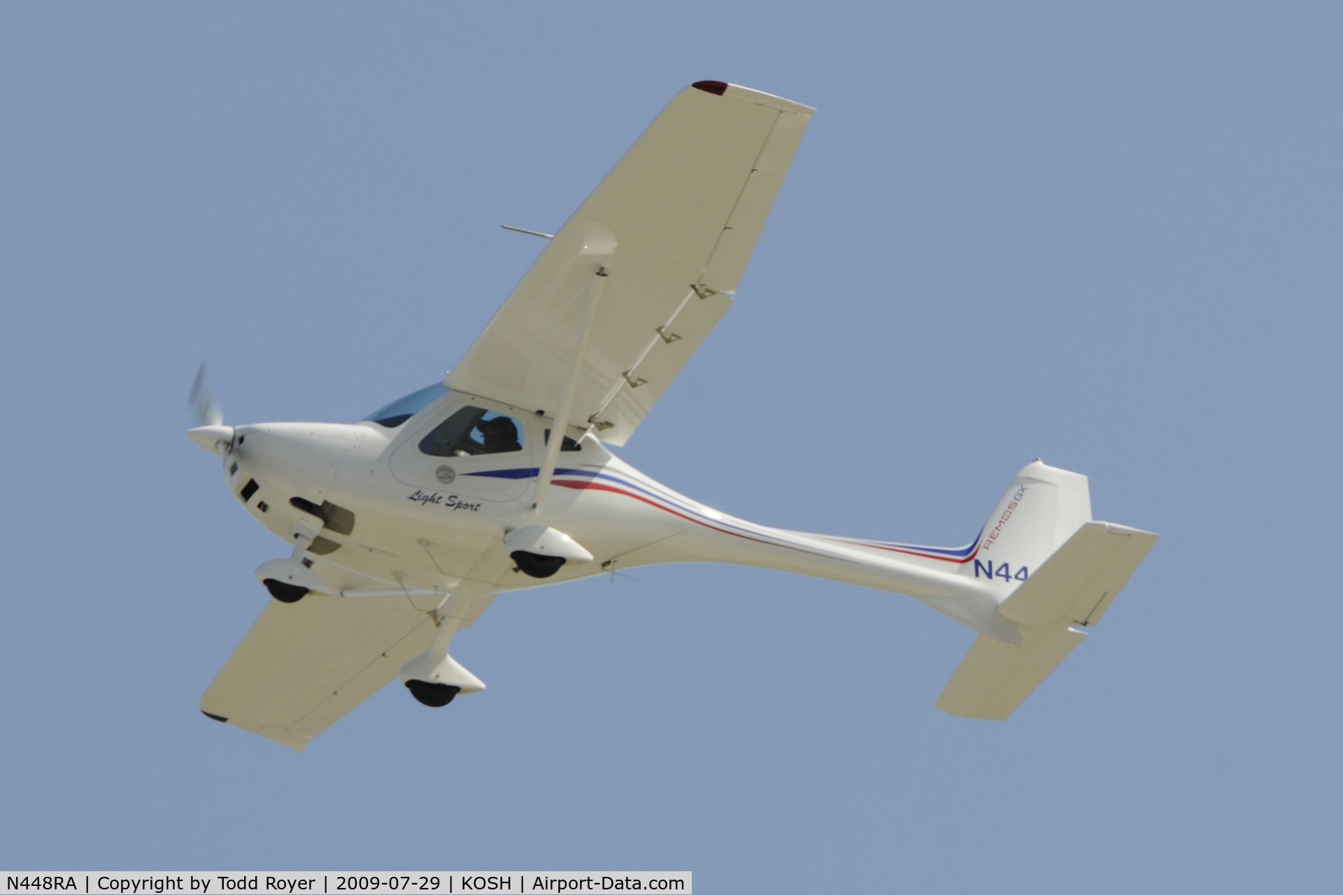 N448RA, 2008 Remos GX C/N 257, Oshkosh EAA Fly-in 2009