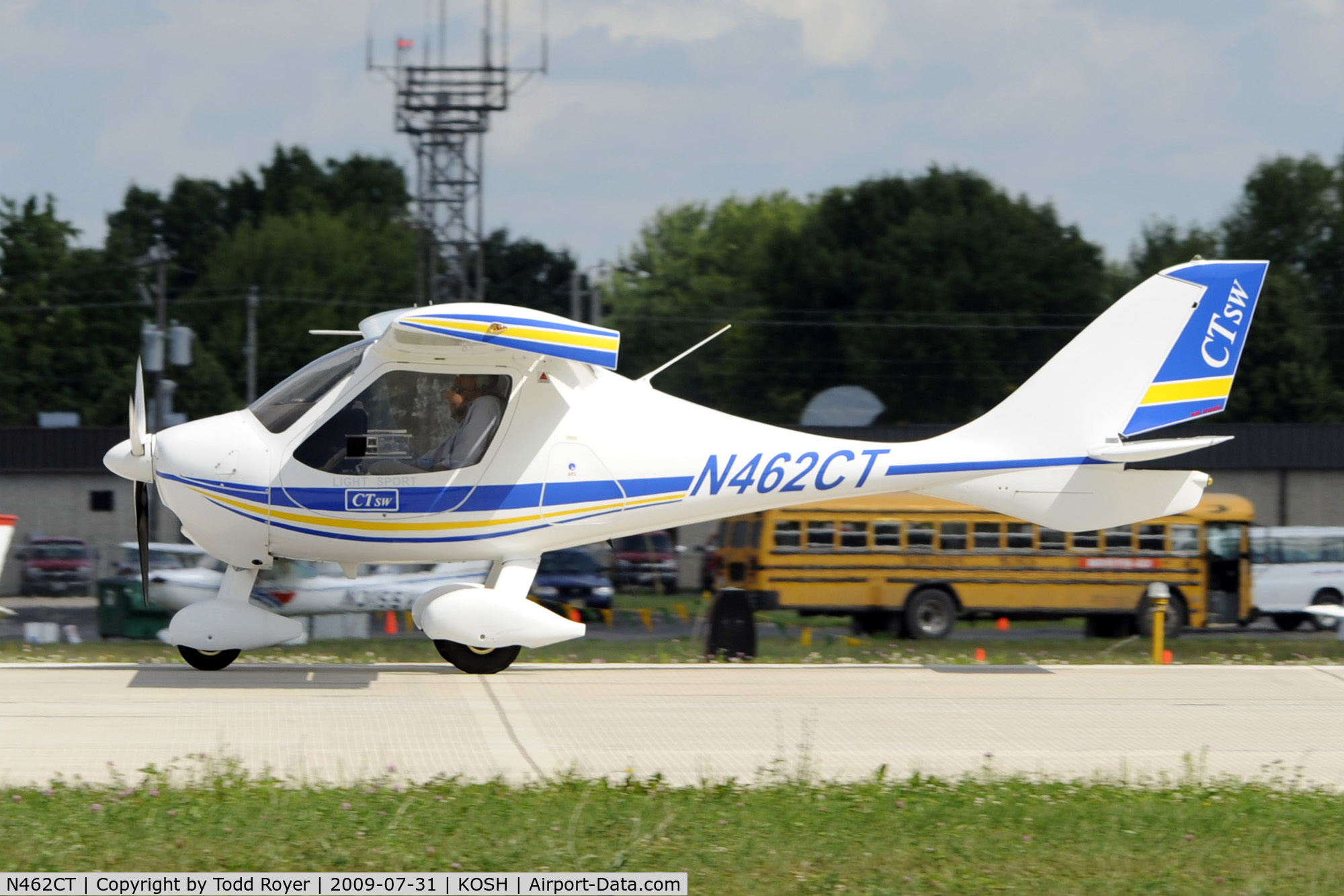 N462CT, 2006 Flight Design CTSW C/N 06-10-12, Oshkosh EAA Fly-in 2009