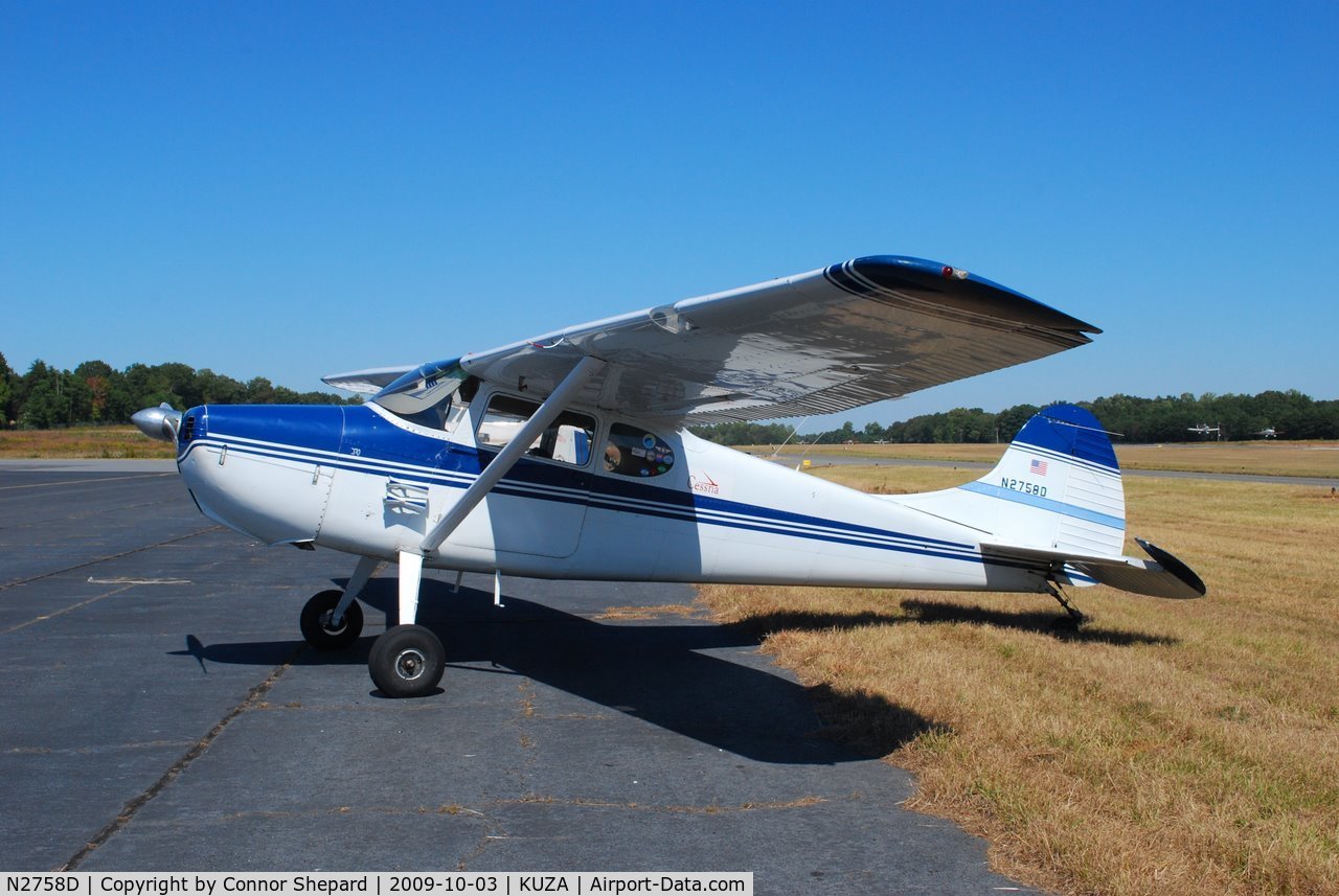 N2758D, 1952 Cessna 170B C/N 25300, C170