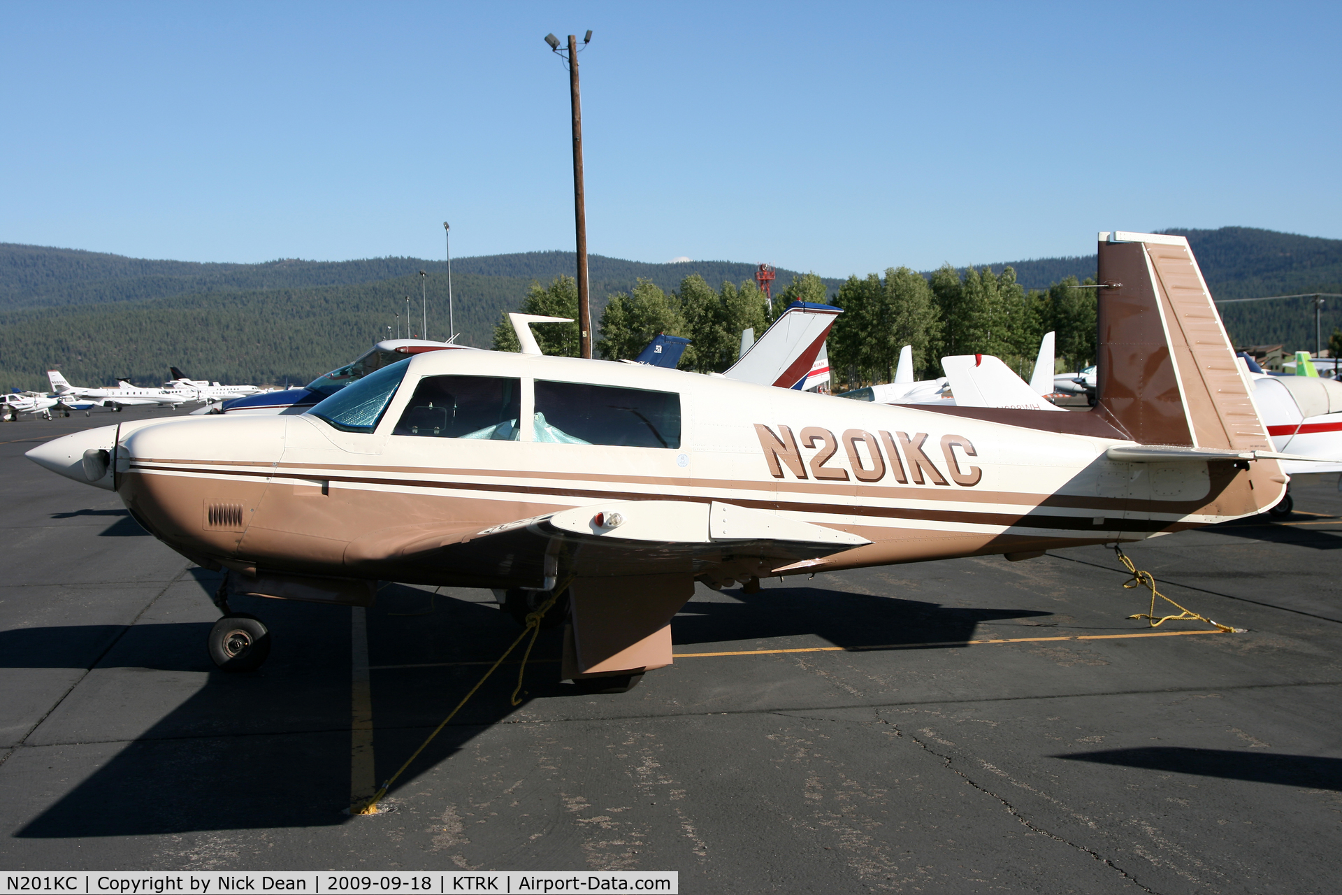 N201KC, 1978 Mooney M20J 201 C/N 24-0448, KTRK