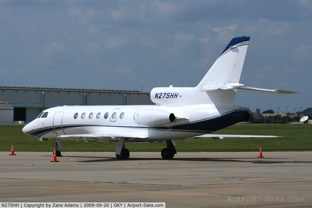 N275HH, 1990 Dassault Falcon 50 C/N 207, In town for the Cowboys game