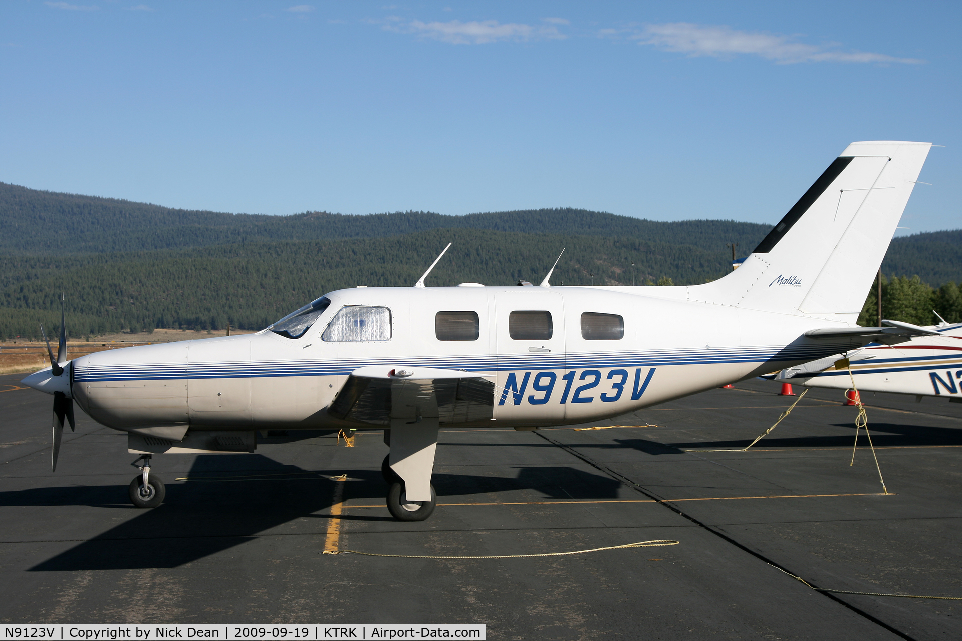 N9123V, 1987 Piper PA-46-310P Malibu C/N 4608060, KTRK