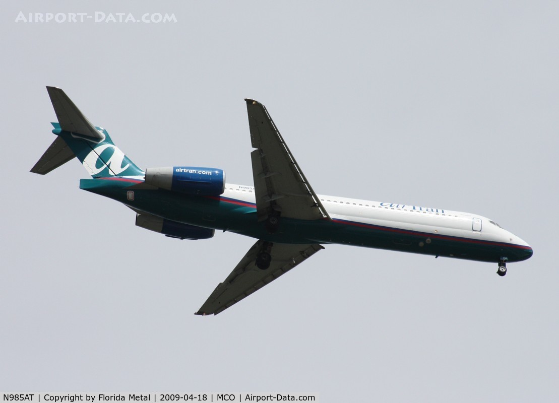 N985AT, 2001 Boeing 717-200 C/N 55090, Air Tran 717