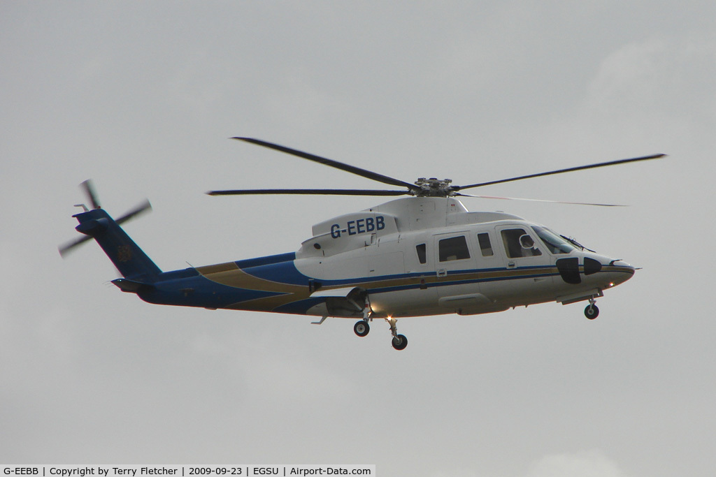 G-EEBB, 2006 Sikorsky S-76C C/N 760620, Visitor to 2009 Helitech at Duxford
