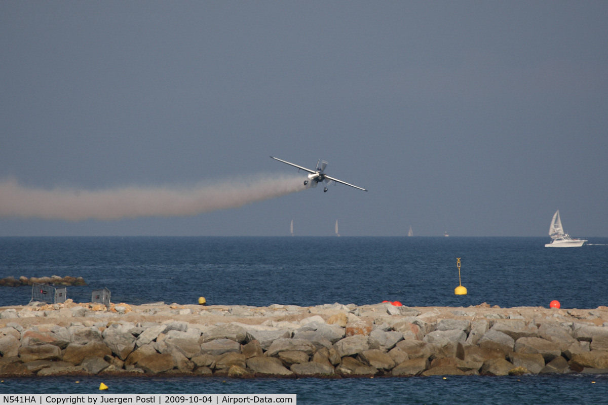 N541HA, 2008 Zivko Edge 540 C/N 0041A, Red Bull Air Race Barcelona 2009 - Hannes Arch