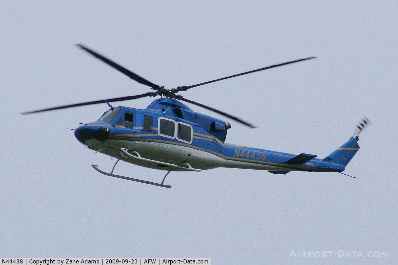 N44438, 2005 Bell 412EP C/N 36380, At Alliance Fort Worth