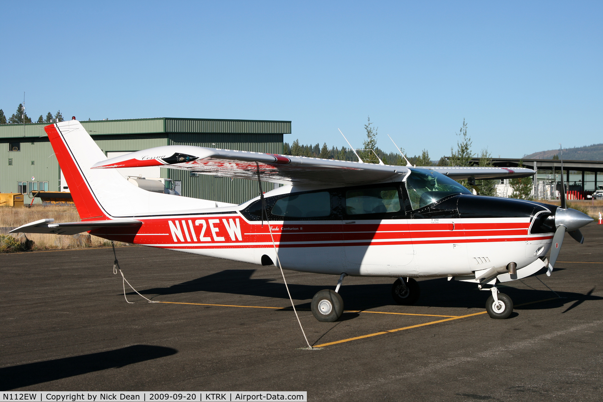 N112EW, 1974 Cessna T210L Turbo Centurion C/N 21060504, KTRK