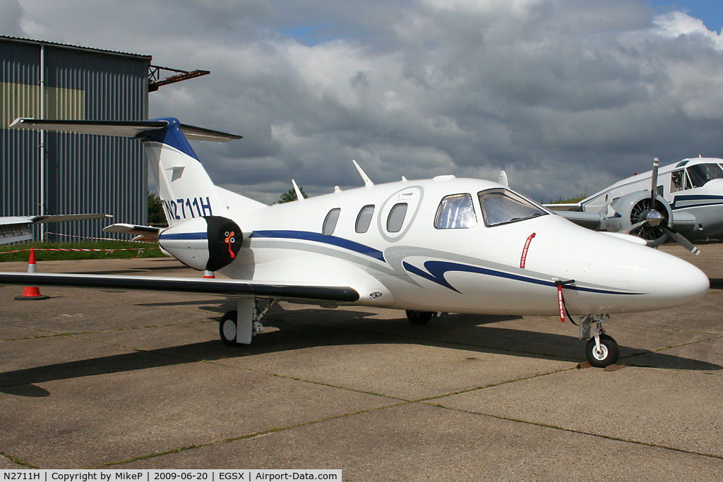 N2711H, 2008 Eclipse Aviation Corp EA500 C/N 000142, North Weald Based.