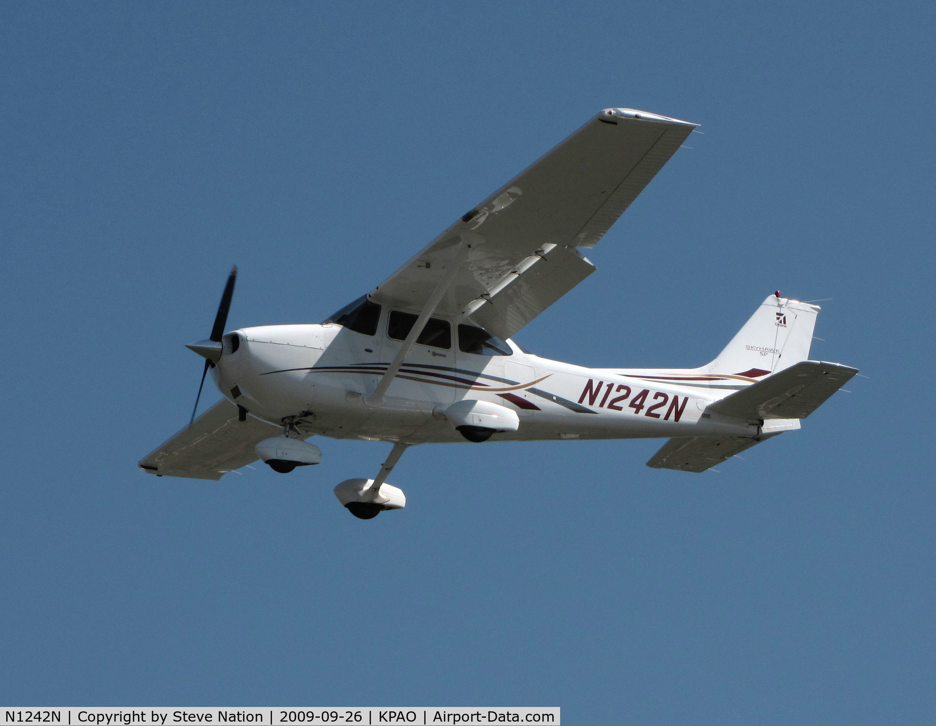 N1242N, 2006 Cessna 172S C/N 172S10309, Locally-based 2006 Cessna 172S on final