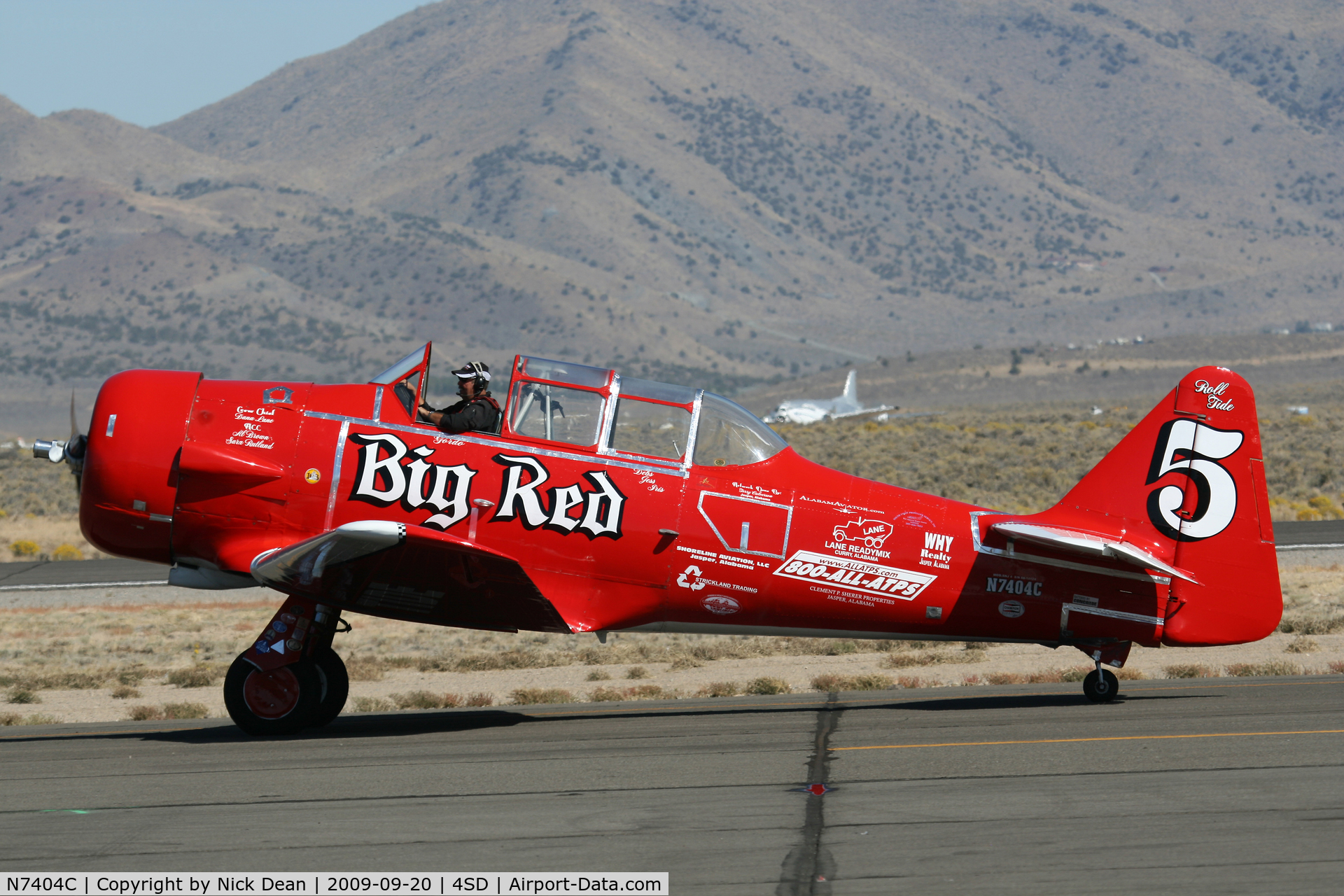 N7404C, 1943 North American SNJ-4 Texan C/N 88-14124, K4SD