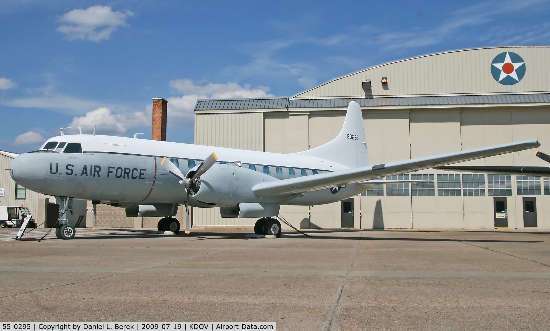 55-0295, 1955 Convair C-131D Samaritan C/N 223, This lovely aircraft is currently preserved at the Air Mobility Command Museum, Dover, DE.