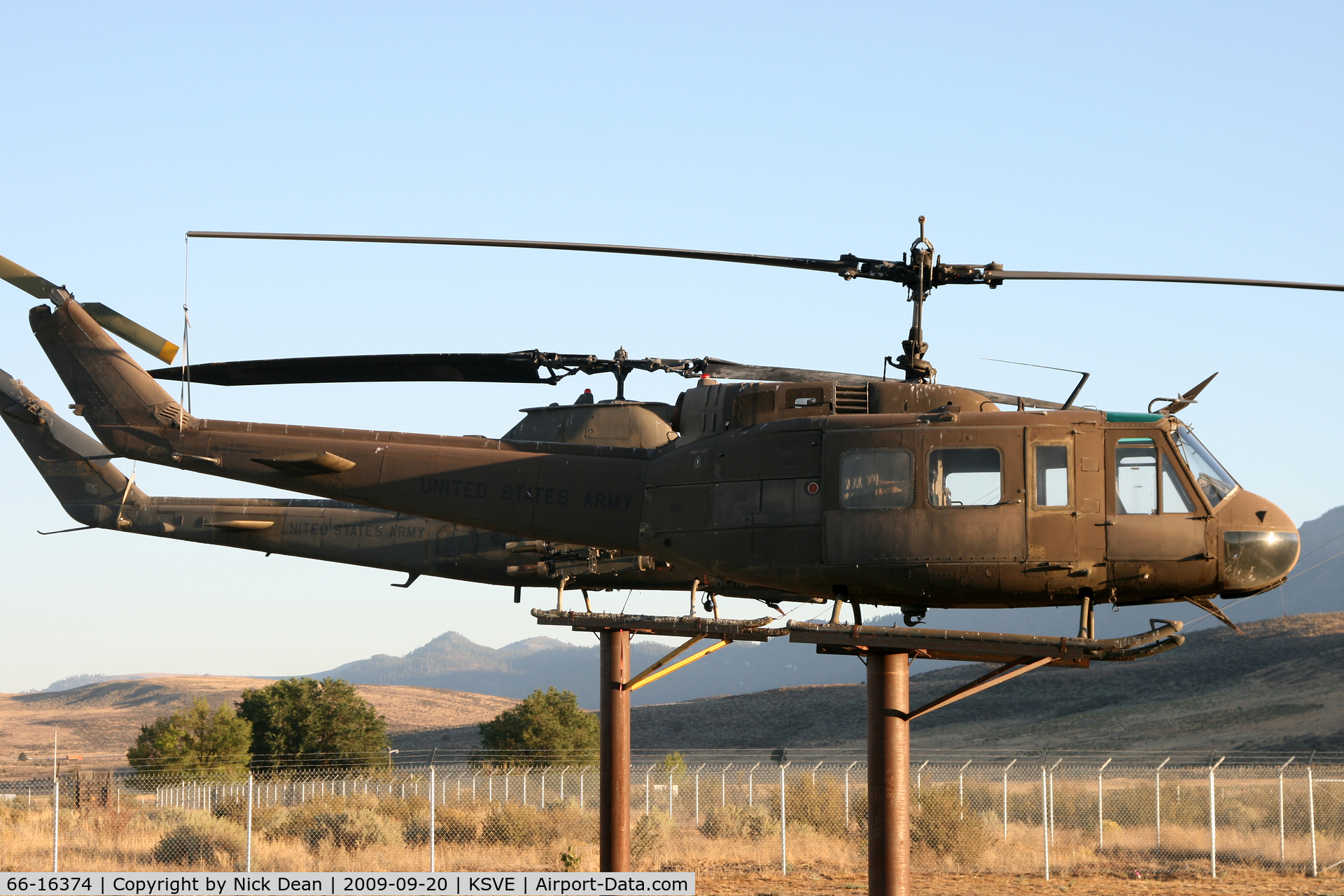 66-16374, 1966 Bell UH-1V Iroquois C/N 8568, KSVE