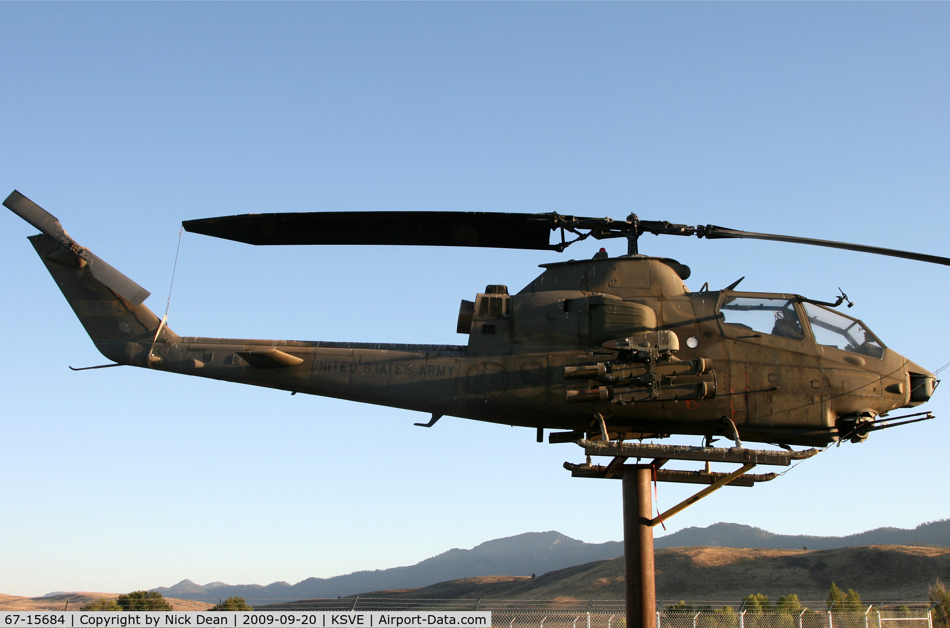 67-15684, 1967 Bell AH-1F Cobra C/N 20348, KSVE