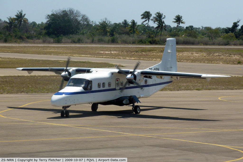 ZS-NRN, 1983 Dornier 228-200F C/N 8021, Do228 at Vilanculos , Mozambique