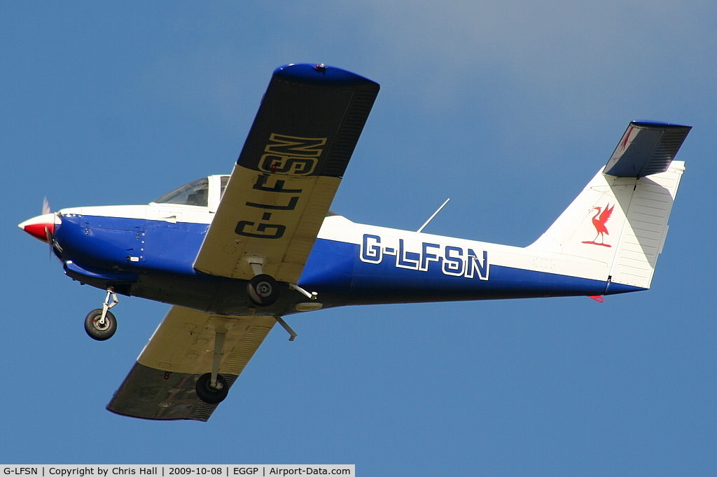G-LFSN, 1978 Piper PA-38-112 Tomahawk Tomahawk C/N 38-78A0073, Liverpool Flying School