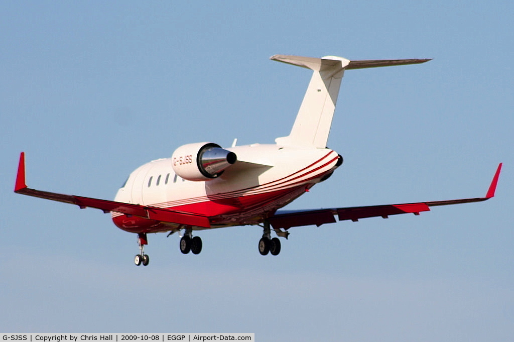 G-SJSS, 2008 Bombardier Challenger 605 (CL-600-2B16) C/N 5760, TAG Aviation